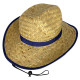 Καπέλο Cowboy Ψάθινο Ενηλίκων ø35,5cm SummerTiempo 62254