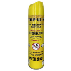 Εντομοκτόνο Spray top gun 300ml Top Gun