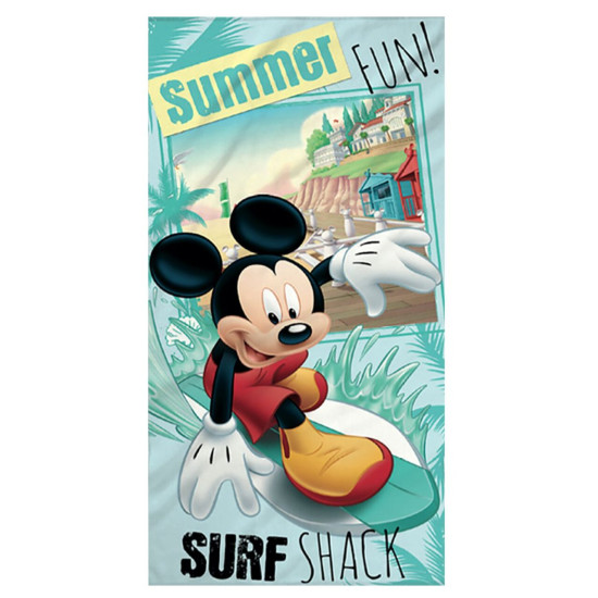 Πετσέτα Θαλάσσης Μικροίνες Mickey Mouse 140x70cm Disney MIC37-6155