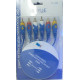 Composite Video Cable 3x RCA Male-3x RCA Male,1,4 cm Composite Video Cable 3x RCA Male-3x RCA Male,1,4 cm