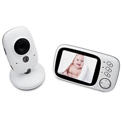 Baby monitor Ασύρματο με οθόνη 3.2″ LCD Θερμοκρασία,μικρόφωνο night vision VB603