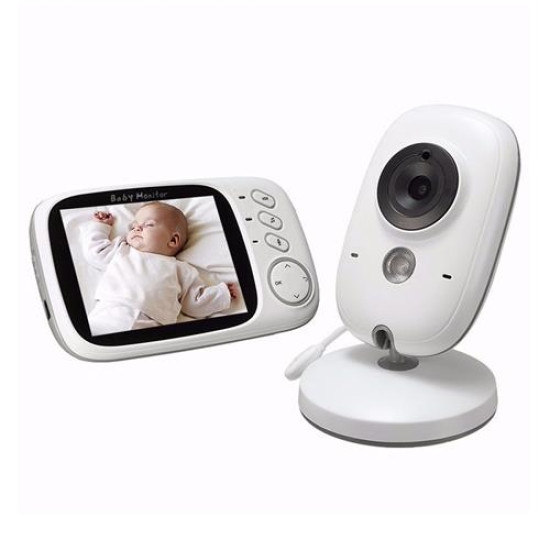 Baby monitor Ασύρματο με οθόνη 3.2″ LCD Θερμοκρασία,μικρόφωνο night vision VB603