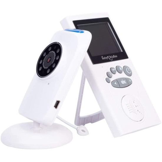 Baby monitor Ασύρματο με οθόνη 2.4″ LCD Θερμοκρασία,μικρόφωνο night vision