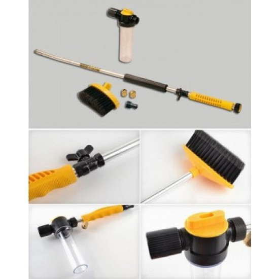 Water Zoom - Πιεστικό Πιστόλι Νερού - Πλυσίματος για κοινά Λάστιχα Κήπου