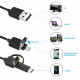 Ενδοσκοπική Κάμερα 5 Μέτρων με Διασύνδεση MicroUSB / USB / Type-C