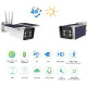ΚΑΜΕΡΑ ΕΞΩΤΕΡΙΚΟΥ ΧΩΡΟΥ ΑΣΥΡΜΑΤΗ ΗΛΙΑΚΗ- SECURITY OUTDOOR HD WIFI IP CAMERA