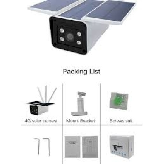 ΚΑΜΕΡΑ ΕΞΩΤΕΡΙΚΟΥ ΧΩΡΟΥ ΑΣΥΡΜΑΤΗ ΗΛΙΑΚΗ- SECURITY OUTDOOR HD WIFI IP CAMERA
