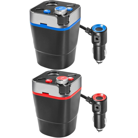 Πολυλειτουργικός αναπτήρας τσιγάρων αυτοκινήτων 2-USB A28