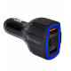 Φορτιστής αυτοκινήτου με 3 θύρες USb Type C 35W 7A για ipad, iphone, samsung 