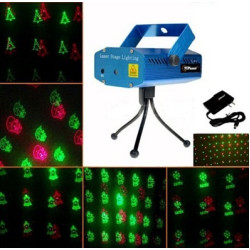 Projector Laser Stage DJ Green-Red 100/50mW Φωτορυθμικό SunSky