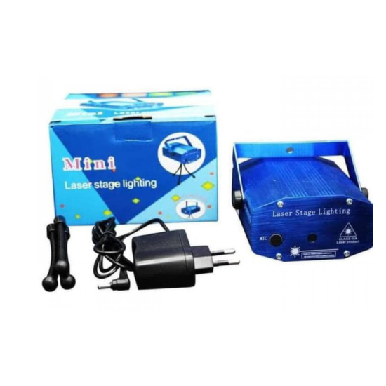 Projector Laser Stage DJ Green-Red 100/50mW Φωτορυθμικό SunSky