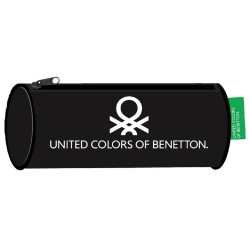 Κασετίνα Μαύρη United Colors of Benetton 20x6cm Benetton 1015F-9306K