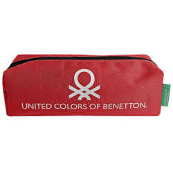 Κασετίνα Κόκκινη United Colors of Benetton 20x6cm Benetton 1015F-9306R