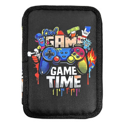 Κασετίνα Joystick Gametime 2 Φερμουάρ Γεμάτη 20x13x3cm JustNote 703171