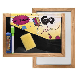 Πίνακας Κιμωλίας-Μαρκαδόρου σετ=4τεμ 30x20cm JustNote 703451