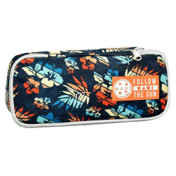 Κασετίνα Βαρελάκι Οβαλ Maui Hawain 23x10x6cm Gim 339-15141