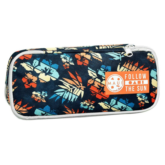 Κασετίνα Βαρελάκι Οβαλ Maui Hawain 23x10x6cm Gim 339-15141