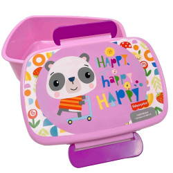 Δοχείο Φαγητού Πλαστικό pp Panda Fisher Price 900ml 17,5x13x7cm 900ml Gim 571-68265
