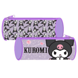 Κασετίνα Βαρελάκι Kuromi 23x8cm Kuromi 1010E-4251