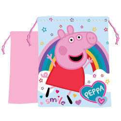 Τσάντα Πουγκί Peppa 27x22cm Peppa 17707-2274
