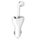 Φορτιστής Αυτοκινήτου και Ακουστικό Bluetooth USB Car Charger Bluetooth Headset 2 in 1