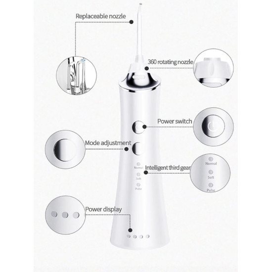 ΗΛΕΚΤΡΙΚΟ ΚΑΘΑΡΙΣΤΙΚΟ ΔΟΝΤΙΩΝ WATER FLOSSER