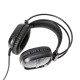 Ακουστικά Gaming 3,5 mm E-Sport Headphones με μικρόφωνο LED RGB The Engineer A2- Black