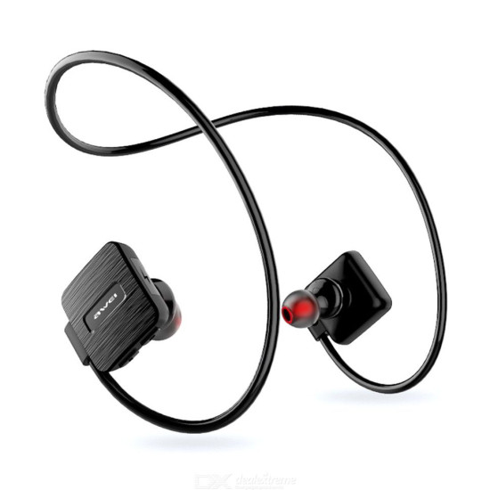 Αδιάβροχα Ασύρματα Ακουστικά Bluetooth για Τρέξιμο & Άθληση V4.2 - AWEI Wireless Sport Headset Handsfree A848BL