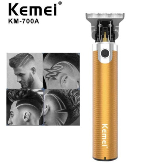 Επαναφορτιζόμενη μηχανή Trimmer KEMEI KM-700A Gold