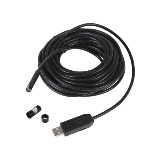 USB Κάμερα Ενδοσκόπιο Αδιάβροχη Με 5m Καλώδιο Και Φωτισμό 6x LED OT106