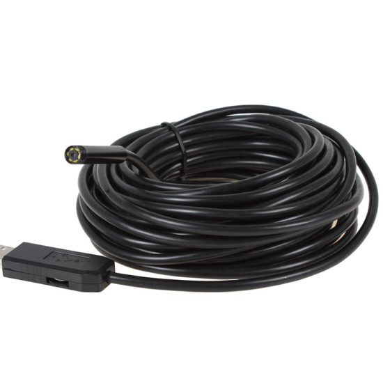 USB Κάμερα Ενδοσκόπιο Αδιάβροχη Με 5m Καλώδιο Και Φωτισμό 6x LED OT106