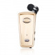 Ακουστικό Bluetoοth HandsFree AKZ-Q2 mini headset, σε χρυσό χρώμα