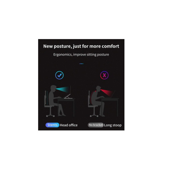 Πλαστική αναδιπλούμενη βάση για φορητούς υπολογιστές, notebook και tablet P1 ANDOWL.