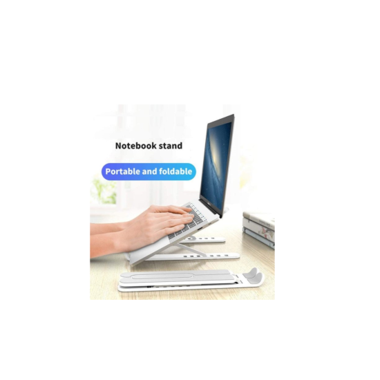 Πλαστική αναδιπλούμενη βάση για φορητούς υπολογιστές, notebook και tablet P1 ANDOWL.