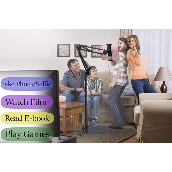 Επιδαπέδια Βάση Κινητού - Τάμπλετ Handsfree με Προσαρμοζόμενο Βραχίονα 1.4m - Floor Mobile/Tablet Bracket - ΟΕΜ Επιδαπέδια Βάση Κινητού - Τάμπλετ Handsfree με Προσαρμοζόμενο Βραχίονα 1.4m - Floor Mobile/Tablet Bracket - ΟΕΜ