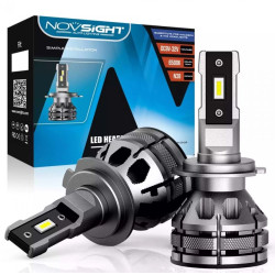 LED Λάμπες H7 9-32V 2 ΤΜΧ- 40W 7.500LM 6500K IP68 A500 N38 NOVSIGHT