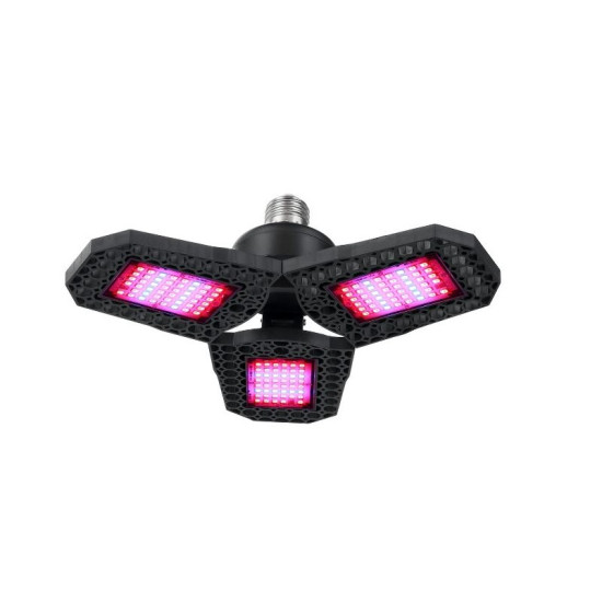 Φωτιστικό LED Ανάπτυξης Φυτών E27-220V Αδιάβροχο Κόκκινο και Μπλε φώς 144 LED-ΟΕΜ-300w