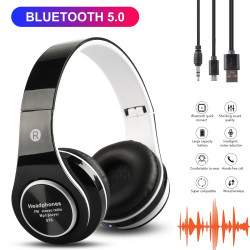 Ασύρματο στερεοφωνικό ακουστικό Bluetooth ST6 με ακουστικά και δυνατότητα αναδίπλωσης - ΟΕΜ