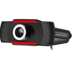 Web κάμερα CAM06, USB, Full HD, μικρόφωνο, Plug & Play, Μαύρη - ΟΕΜ
