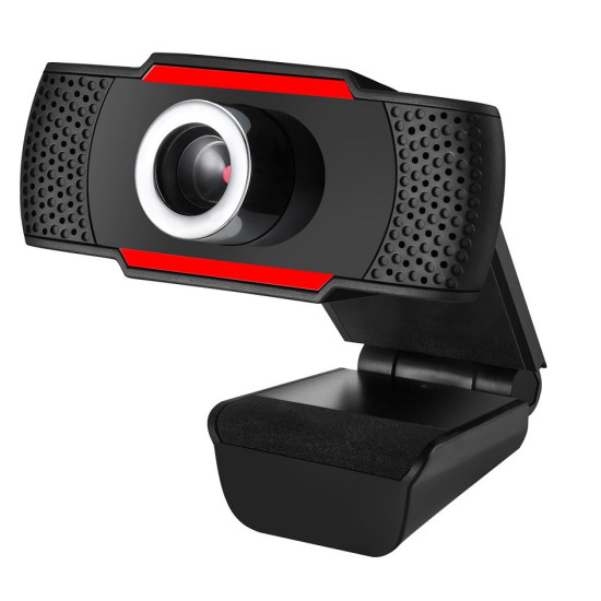 Web κάμερα CAM06, USB, Full HD, μικρόφωνο, Plug & Play, Μαύρη - ΟΕΜ