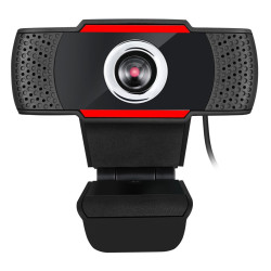 Web κάμερα CAM06, USB, Full HD, μικρόφωνο, Plug & Play, Μαύρη - ΟΕΜ