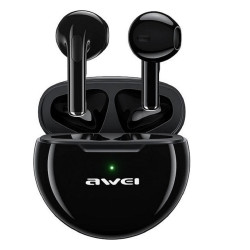 ΑΣΥΡΜΑΤΑ ΑΚΟΥΣΤΙΚΑ BLUETOOTH 5.0 AWEI T17 BLACK WIRELESS SPORTS EARBUDS TWS - ΜΑΥΡΑ - OEM