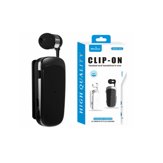 Ακουστικό Bluetoοth HandsFree K52 clip-on mini headset - ΟΕΜ