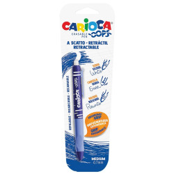 Στυλό που Σβήνει με Γόμα Καρτέλα Τζελ 0.7mm Carioca 41042/02