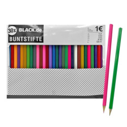 Ξυλομπογιές Σετ=30τεμ. 17,5cm JustNote 80869
