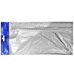 Γεωμετρικά Σχήματα σετ=4τεμ 30cm JustNote 8147