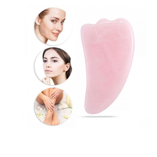 Ρολό για Μασάζ Προσώπου Facial Roller & Massager χαλαζίας-OEM