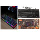 Ενσύρματο πληκτρολόγιο FOYU FO-D003 RGB UK
