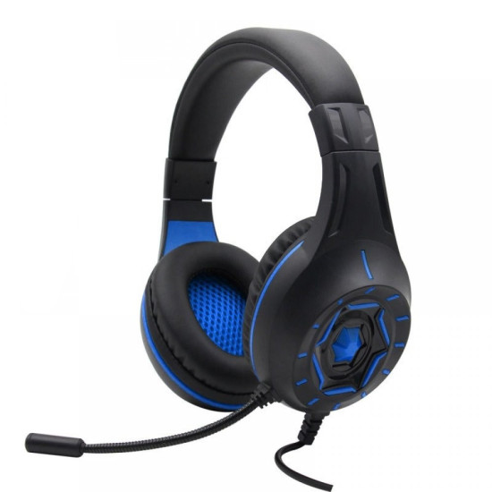 Komc G-314 Gaming Headset με usb Μπλε - ΟΕΜ