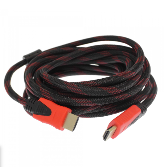 Καλώδιο HDMI αρσενικό σε HDMI αρσενικό 1.4 version gold plated 5m 1080P - OEM